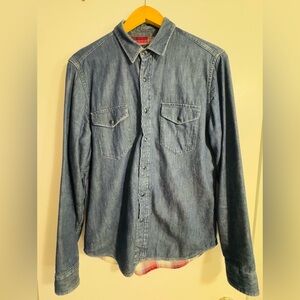 GAP Men’s Denim Lined Shirt Pendleton Limited Edition Size Medium